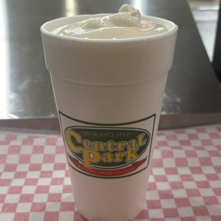 Thick Central Park milkshake